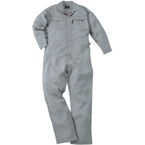 SOWA 9700 つなぎ シルバーグレー S