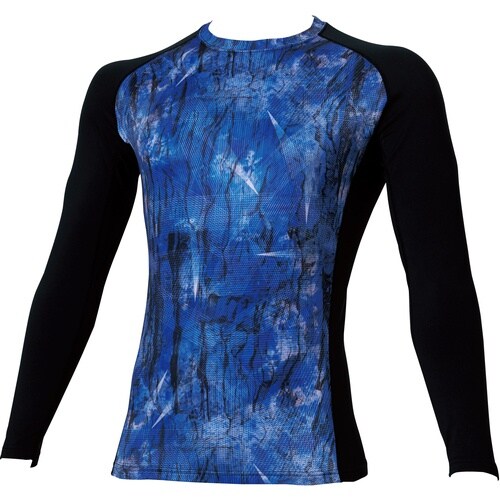 G.G. 7095−40 長袖サポートシャツ ブル