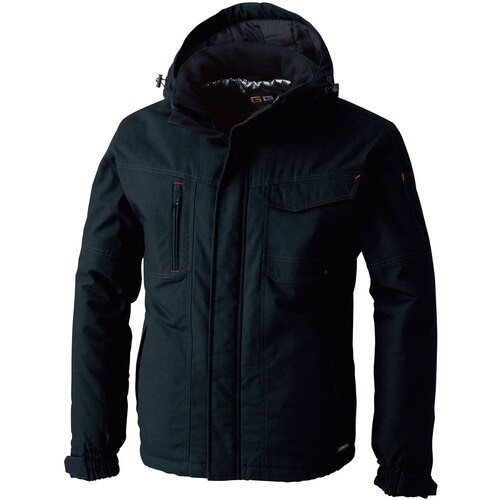 G.G. 6004−00 長袖防寒ブルゾン ブラッ