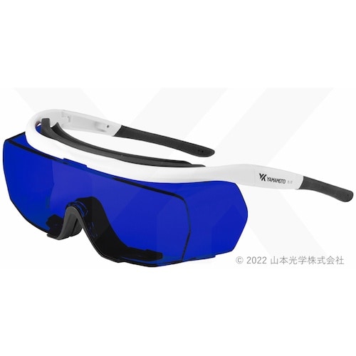 YAMAMOTO レーザー光用遮光一眼形めがね ロ