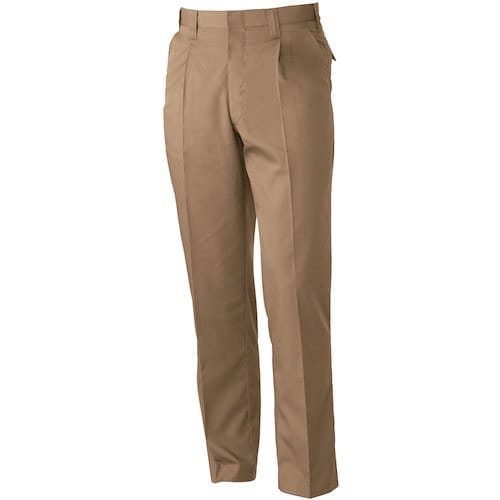 桑和 649 ワンタックスラックス ブラウン 12