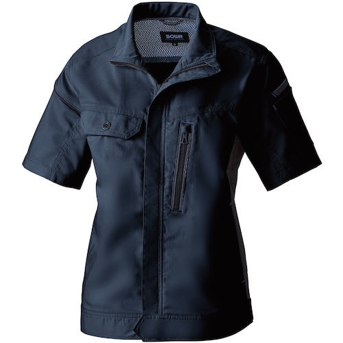 SOWA 3018−01 半袖ブルゾン ネイビー