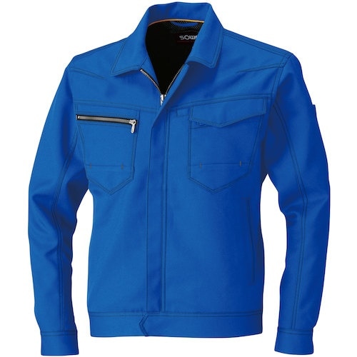 SOWA 9663 長袖ブルゾン ブルー LL
