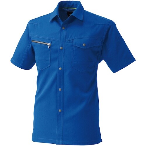 SOWA 967 半袖シャツ ブルー SS