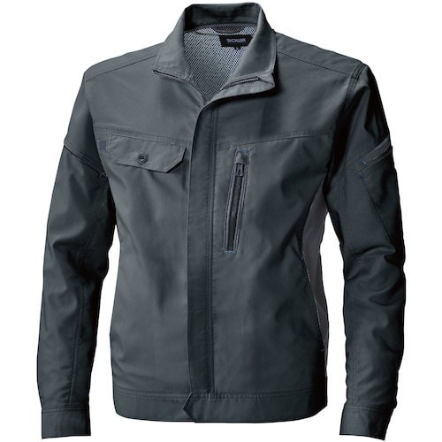 SOWA 3018−00 長袖ブルゾン チャコール