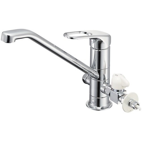 SANEI シングルワンホール分岐混合栓