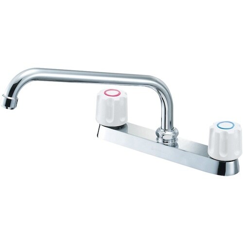 SANEI ツーバルブ台付混合栓