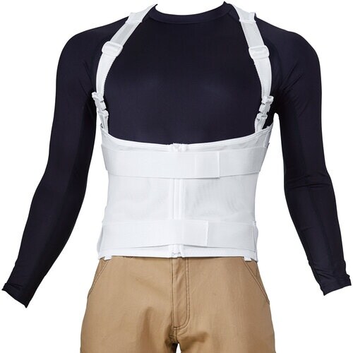 桑和 AG010 ワーキングパワースーツ ホワイト