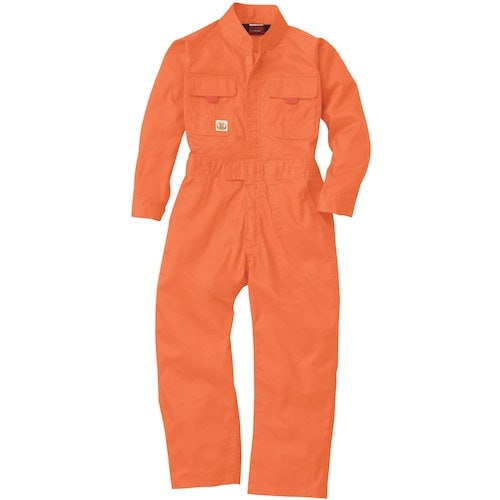 桑和 9009 キッズつなぎ オレンジ 110