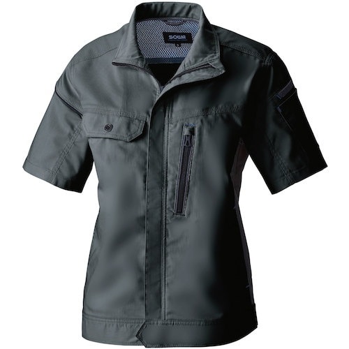 SOWA 3018−01 半袖ブルゾン チャコール