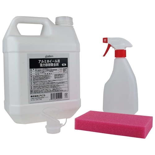 Apikaa アルミホイール用鉄粉除去剤 4Lセッ