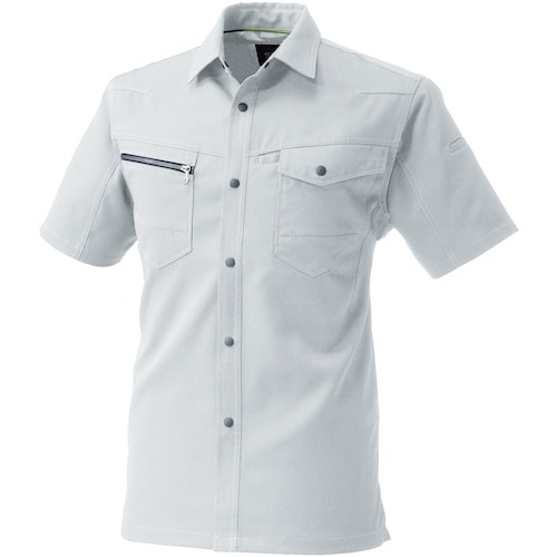 SOWA 967 半袖シャツ シルバーグレー 3L