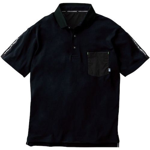 G.G. 0135−51 半袖ポロシャツ ブラック