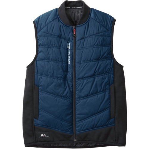 G.G. 0044−06 防寒ベスト ネイビー L