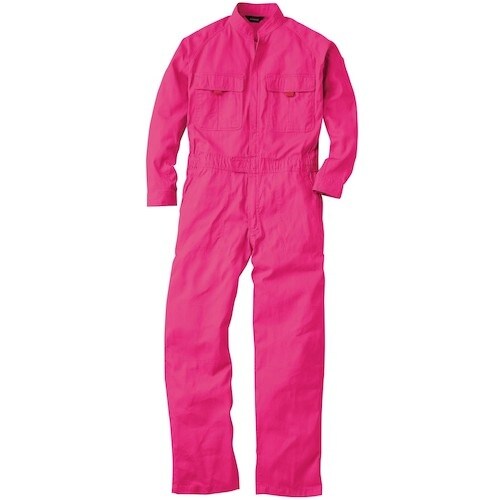 桑和 9000 つなぎ パッションピンク SS