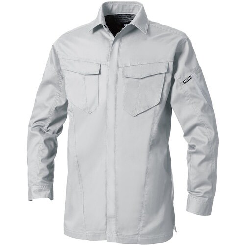 SOWA 3008−02 長袖シャツ シルバーグレ
