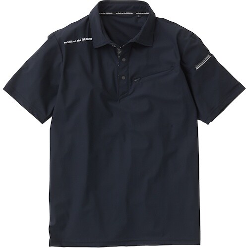 G.G. 0395−51 半袖ポロシャツ ブラック