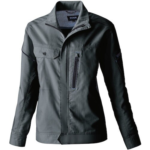 SOWA 3018−00 長袖ブルゾン チャコール