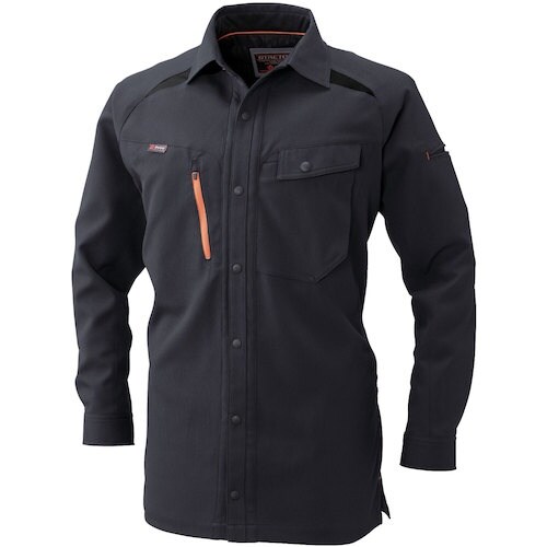 SOWA 745 長袖シャツ チャコールグレー M