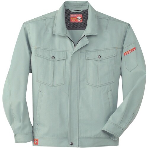 SOWA 9773 長袖ブルゾン モスグリーン L