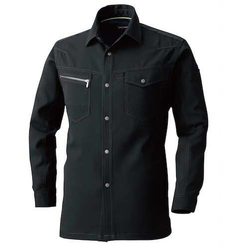 SOWA 965 長袖シャツ ブラック LL