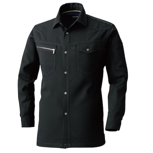 SOWA 965 長袖シャツ ブラック SS