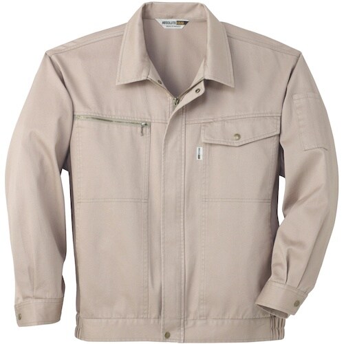 SOWA 8021 長袖ブルゾン ベージュ LL