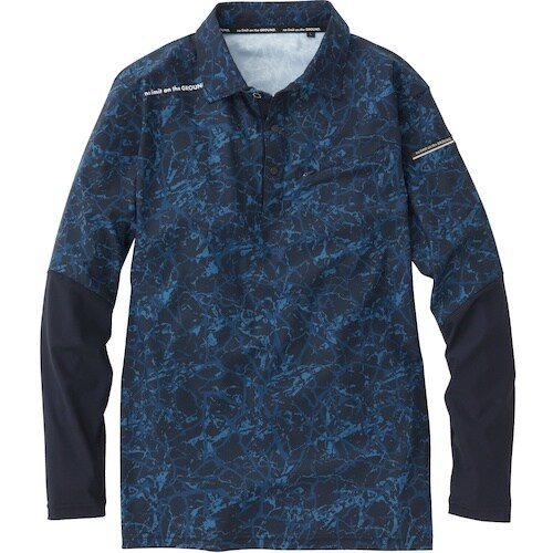 G.G. 0395−50 長袖ポロシャツ ネイビー