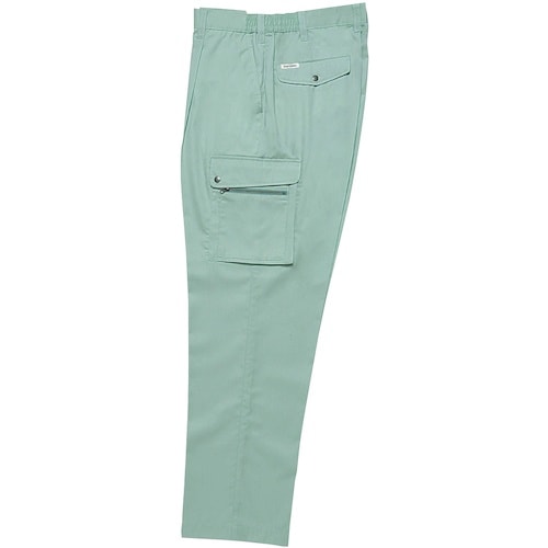 桑和 VA688 ワンタックカーゴパンツ モスグリ