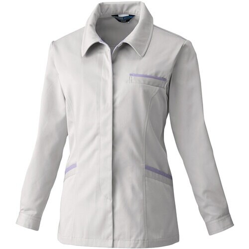 桑和 EC4222 レディース長袖スモック ローズ