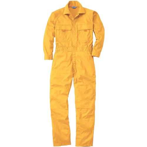 桑和 9800 つなぎ イエロー L