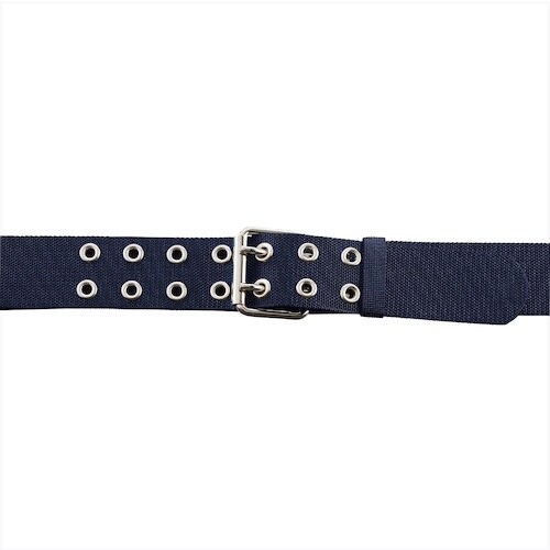 桑和 10076 ダブルピンベルト ネイビー 11