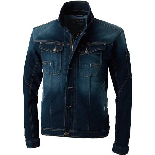 G.G. 5883 長袖ブルゾン ブルーブラック