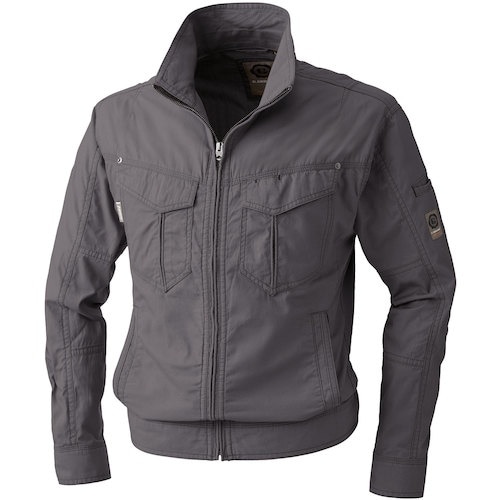 桑和 573 長袖ブルゾン チャコールグレー M