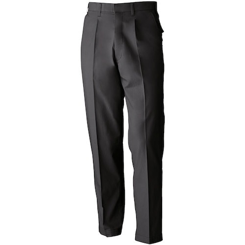 桑和 579 ワンタックスラックス チャコールグレ