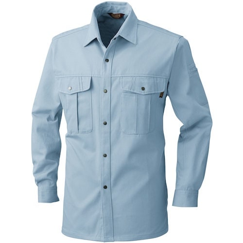 桑和 5335 長袖シャツ モスグリーン 4L