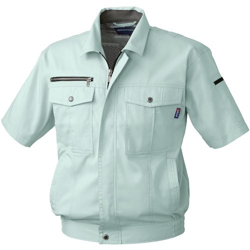 桑和 611 半袖ブルゾン モスグリーン 3L