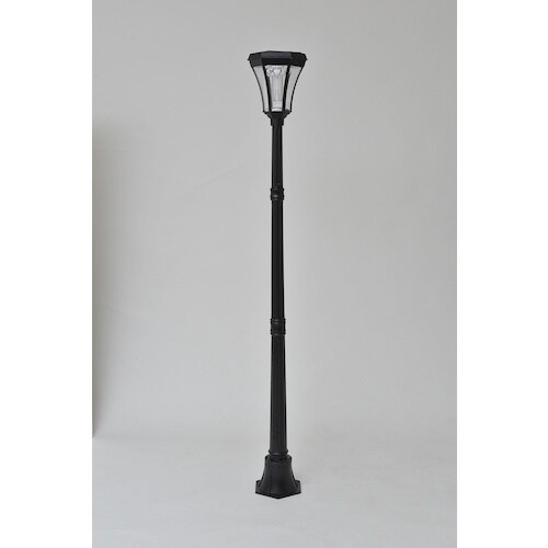 TASSCOM ソーラーLED街灯 ブラック