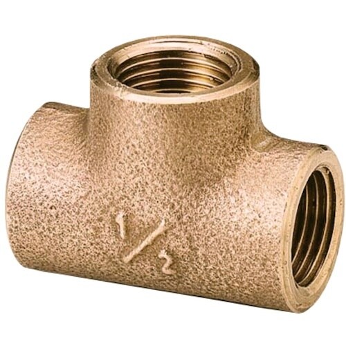 オンダ製作所 砲金チーズ(青銅) Rc1/2×Rc