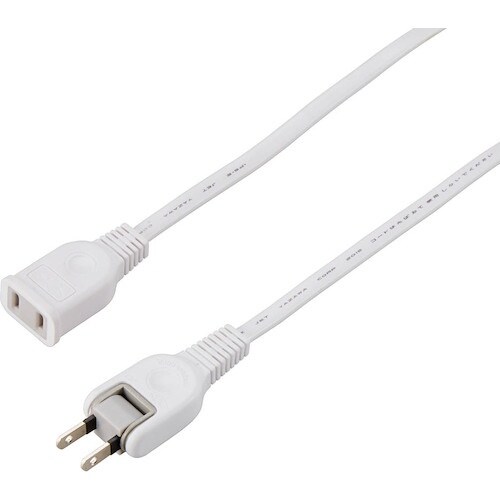 YAZAWA 耐トラ付延長コード1個口10mホワイ