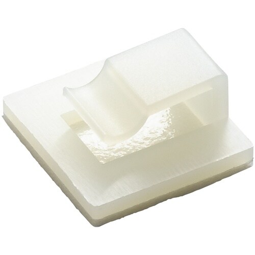 YAZAWA ケーブルホルダー中・白10個入