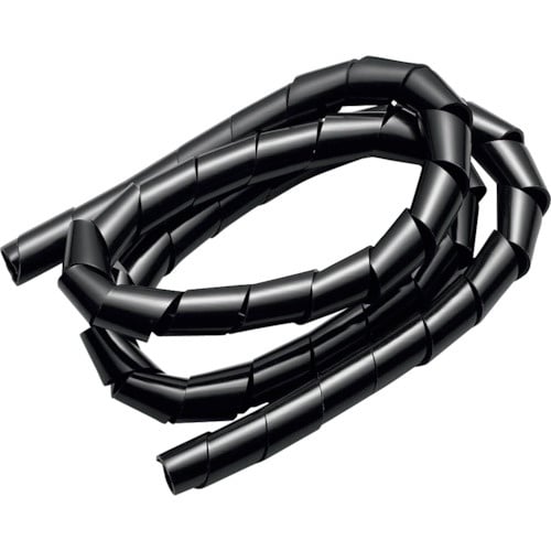 YAZAWA まとめるチューブ内径15mm黒