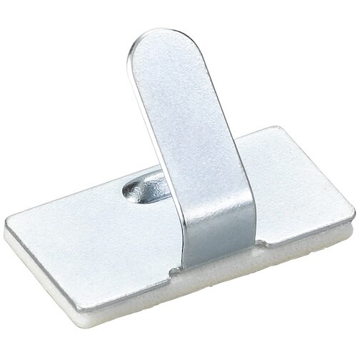 YAZAWA ケーブルホルダー小・シルバー10個入