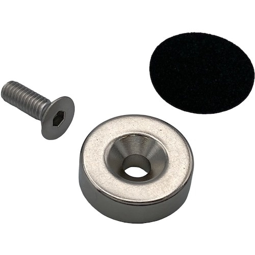 ラクテム ネオジム磁石 丸型 Φ30−5 皿ネジ・