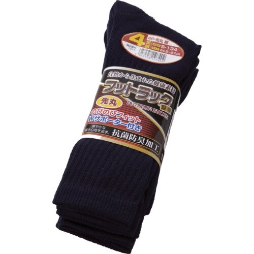 富士グローブ S−134 先丸 紺 (4足入)
