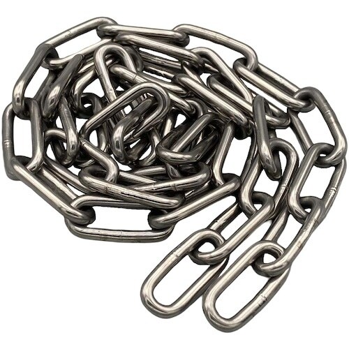 ラクテム 溶接チェーン ステンレス 線径4mm 2