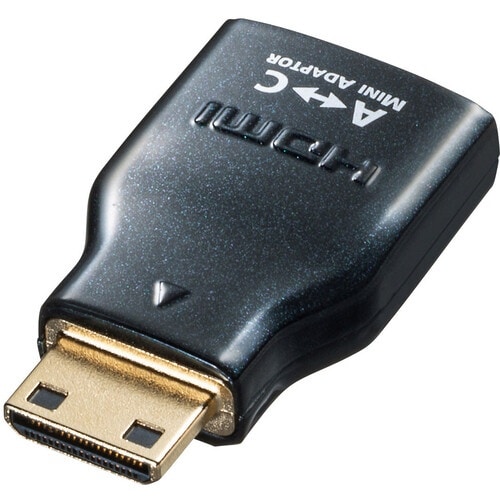 SANWA HDMI変換アダプタ ミニHDMI