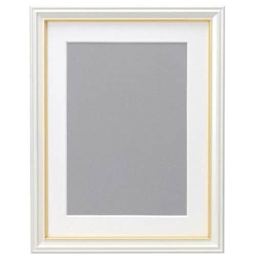 フジカラー 肖像額縁 2L パールホワイト