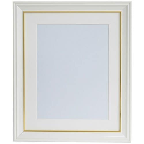 フジカラー 肖像額縁 A4 パールホワイト