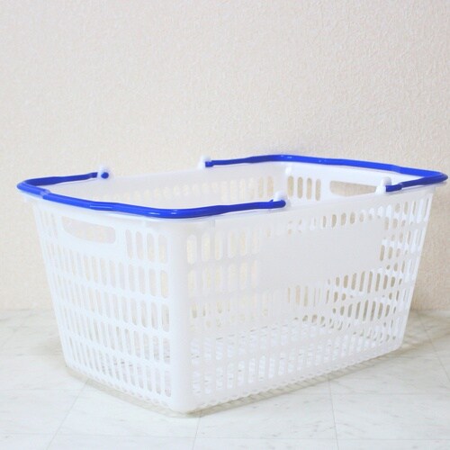 大和産業 買い物かご SL−20 ナチュラル把手ロ